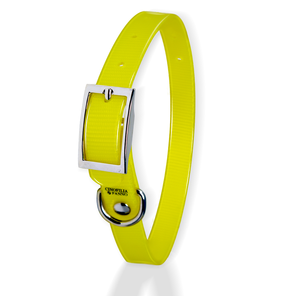 COLLARE PICC TAGLIE BIOTHANE GIALLO
