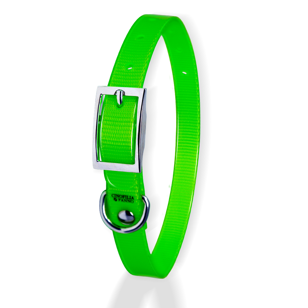 COLLARE PICC TAGLIE BIOTHANE VERDE